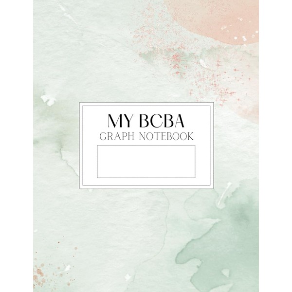 BCBA Graph Paper Notebook - 121 pages 8.5 x 11
