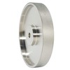 AHRYLXY 6" CBN Grinding Wheel, 1" Wide x 1/2" Arbor,