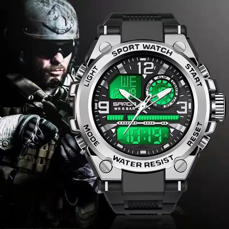 Military Watches for Men Tactical Waterproof Outdoor Sports Watch Analog