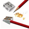 Pack of 4 Pencil Sharpeners - 4 x Traditional Double