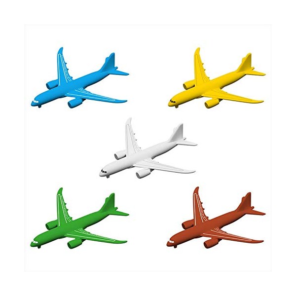 Geocraper Component Unit Airplane Piece Set of 5 <Color ver.>