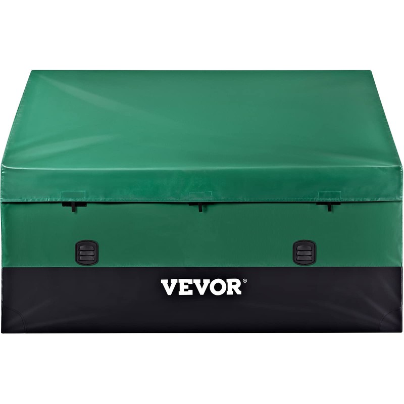 VEVOR Outdoor Storage Box, 150 Gallon Waterproof PE Tarpaulin Deck