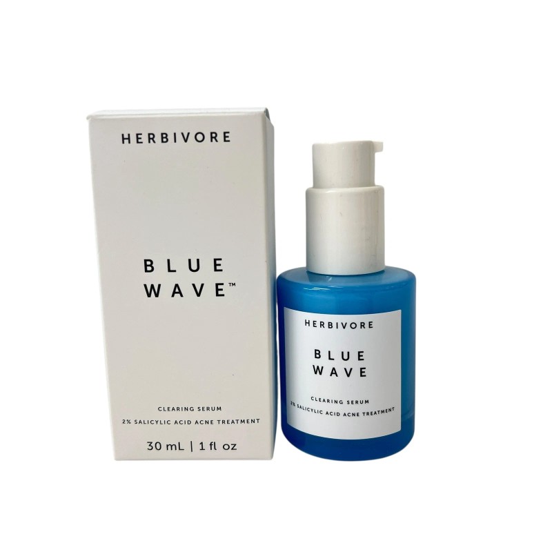 Herbivore Blue Wave Clearing Serum Acne Treatment 30ml 1 fl
