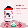 Aceite De Jojoba Orgánico 100 % Puro Prensado En Frío