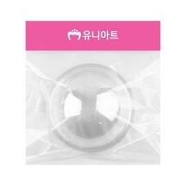 Hottracks Uniart 3000 Transparent Hemisphere Round Medium 12cm 6-Pack / 유니아트 3000 투명반구 원 중 12cm 6개입