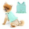 PAIDEFUL Denim Dog Harness Vest for Small Dogs Puppy Clothes