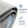 AEPINBH 60''x80''Cooling Blanket，Cold Blanket for Hot Sleepers,Lightweight Breathable, Instant Cool