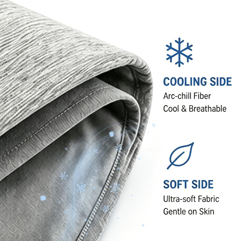 AEPINBH 60''x80''Cooling Blanket，Cold Blanket for Hot Sleepers,Lightweight Breathable, Instant Cool