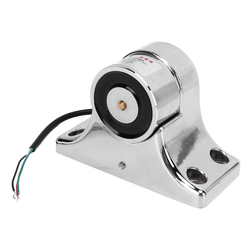 Electromagnetic Door Holder Zinc Alloy Silver 55kg Suction Fire Door