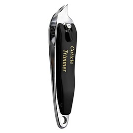 AURORIEL Diagonal Cut Nail Clippers, Nipper Type, Compatible with Ingrown Toenails, 1 Piece, For Rolling Nail Care, Toes, Stainless Steel, Non-Slip Grip, Small and Lightweight Design, For Travel, Home