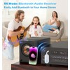 KAIY Airplane Bluetooth Adapter for Headphones, Bluetooth Transmitter for TV