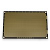 Double sided perforated grid board with round pads.