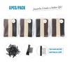 JIUSERLU Adjustable Elastic Bands For Wigs, Adjustable Wig Bands (Mixed,