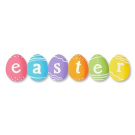 Roeda Brighten Your Life 14450m Rainbow Easter Egg Banner Magnet
