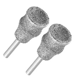 IVEKEN Dog Nail Grinder Bits for Dog and Cat Pet Nail Grinder Attachment Pet Nail File & Clippers for Medium Large Dogs C (2Pack)