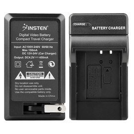 Kastar NP-BK1 NPBK1 Battery Charger with Car Charger for Sony BC-CSK, Bloggie MHS-CM5, MHS-PM5, Cyber-Shot DSC-S750, DSC-S780, DSC-S950, DSC-S980, DSC-W180, DSC-W190, DSC-W370, Webbie MHS-PM1 Cameras