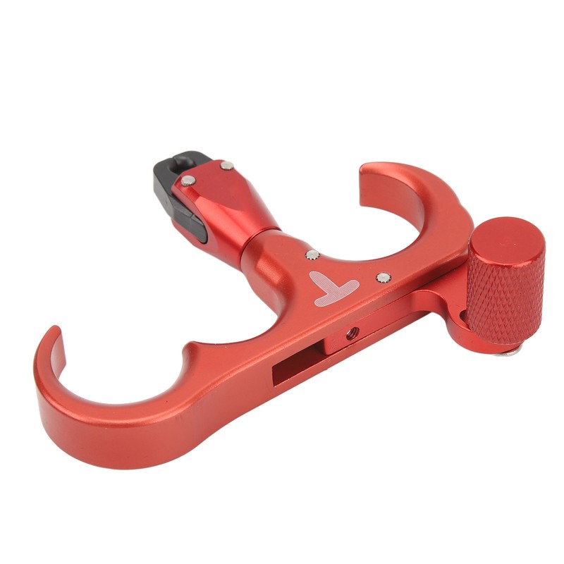 3 Finger Hand Held Bow Release Aluminum Alloy Thumb Release