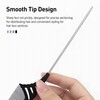 4 Pcs Rat Tail Comb Set: Metal Needle Stem for
