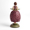 Rosemarie Schulz Decorative Figurine Tea Light Holder Chessboard Flower Girl