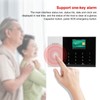 WIFI+GSM+GPRS 2.4in TFT Alarm System AntiTheft Detector with SOS Button