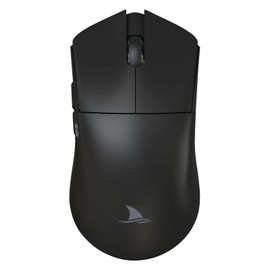 MOTOSPEED Darmoshark M3 Wireless Gaming Mouse,Tri-Mode 2.4G/USB-C/Bluetooth Mouse Up to 26000DPI,PAW3395 Optical Sensor Lightweight 58g,8 programmable Button,Computer Mouse for Laptop,PC,Mac