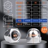 SWTYExt Pack of 100 M8 Cap Nuts Stainless Steel Cap