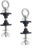 Resistance Band Hooks - Power Rack Attachments 1 Pair for