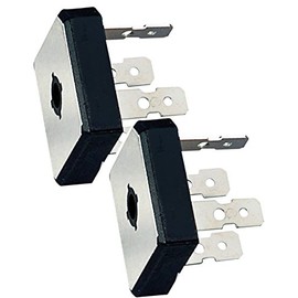 (Pair) GBPC3504 - Bridge Rectifier Diode, Single, 400V, 35A, Module, 1.1 V, 4 Pins, PowerDrive 2 Charger, Mac Charger