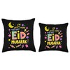 I'm Just here to say Eid Mubarak Throw Pillow