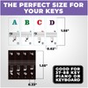 Liquid Stands Piano Note Stickers for 37-49-54-61-88 Keys – Piano