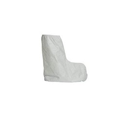 DuPont TY454SWH00010000 Tyvek TY454SWH 18" Boot Covers with Elastic Top, White, One Size Fits Most (Pack of 50)