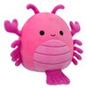 Squishmallows Original Peluche de 19 cm- Cordea Le Homard Rose