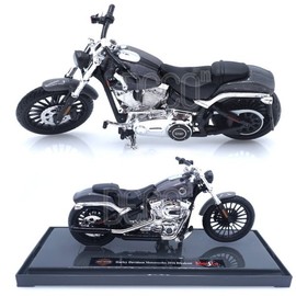 1:18 Harley-Davidson Breakout Grey Motorcycle / 1:18 할리데이비슨 브레이크아웃 그레이 오토바이