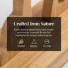 Bamboo Fan Display Stand, Sturdy Holder for Chinese Tuan Shan,