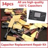 Japan's capacitors Sega Nomad Consol Capacitor Replacement Kit /Fix no