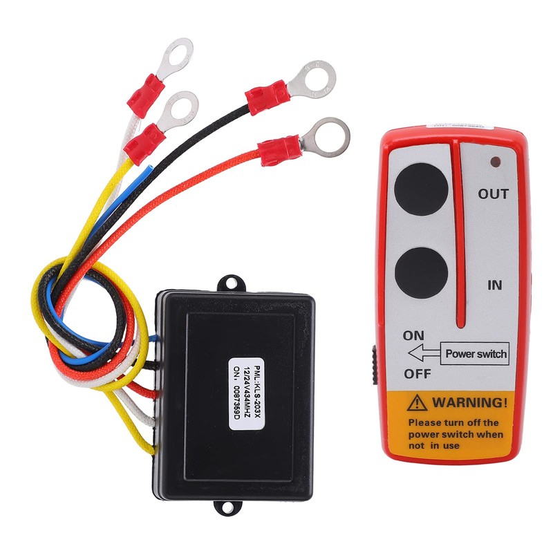 Wireless Winch Remote Control Kit, Universal Wireless Winch Remote Control