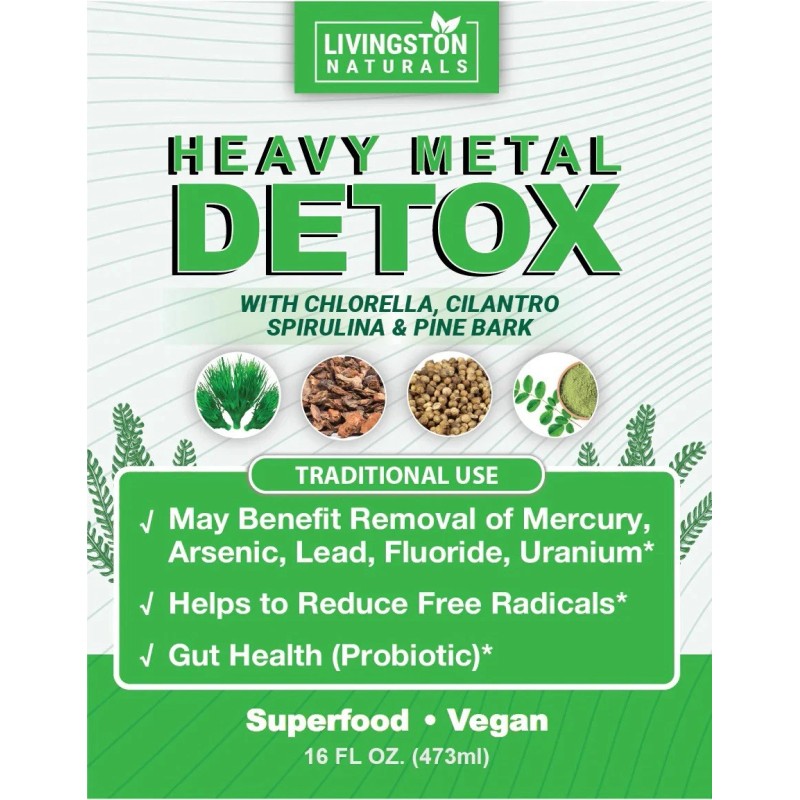 Livingston Natural Herbal Labs Heavy Metal Detox By Livingston Natural