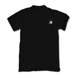 Riot Society Skull Rose Embroidered Men's T-Shirt - Black, Large