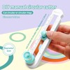 Kaluofan Circle Cutter, Kaluofan Circle Paper Cutter with 4PCS Replacement