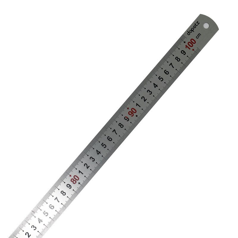 Dapetz ® Large Stainless Steel Ruler Rule Measuring Measure Straight