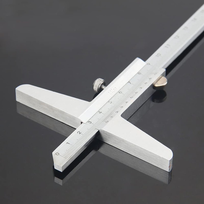 Utoolmart Depth Gauge Vernier Caliper 150mm X 0.02mm, Precision Carbon