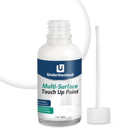 Waterbased Tile Paint,Semi-Gloss White Porcelain Sink Touch Up Paint, High-Gloss Porcelain Repair Paint & Appliance Paint for Chips, Scratches, Cracks and Spots on Enamel, Acrylic, Porcelain, Sinks,Tubs, Bathtub,Metal