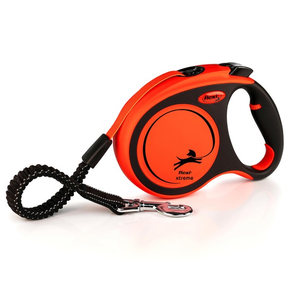 Flexi Xtreme Tape Retractable Dog Leash for Small Dogs Upto