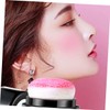Minkissy 5pcs Women Loose Powder Blush with Puff for Cheeks