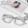 FONHCOO Reading Glasses for Women Men Blue Light Blocking Square