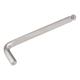 sourcing map 1/2" Ball End Hex Key Wrench, L Shaped Long Arm CR-V Repairing Tool