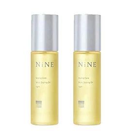 Hoyu NiNE 9 Multi-Styling Oil, Light, 3.4 fl oz (100 ml), Set of 2