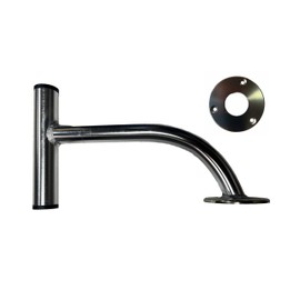 Island Anchor Shallow Water Anchor Pole Holder - Deck Mount - with Backing Plate