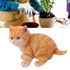 Outdoor Garden Decor Cat Statues Kitten Ornaments Gardening Decorations Gardening
