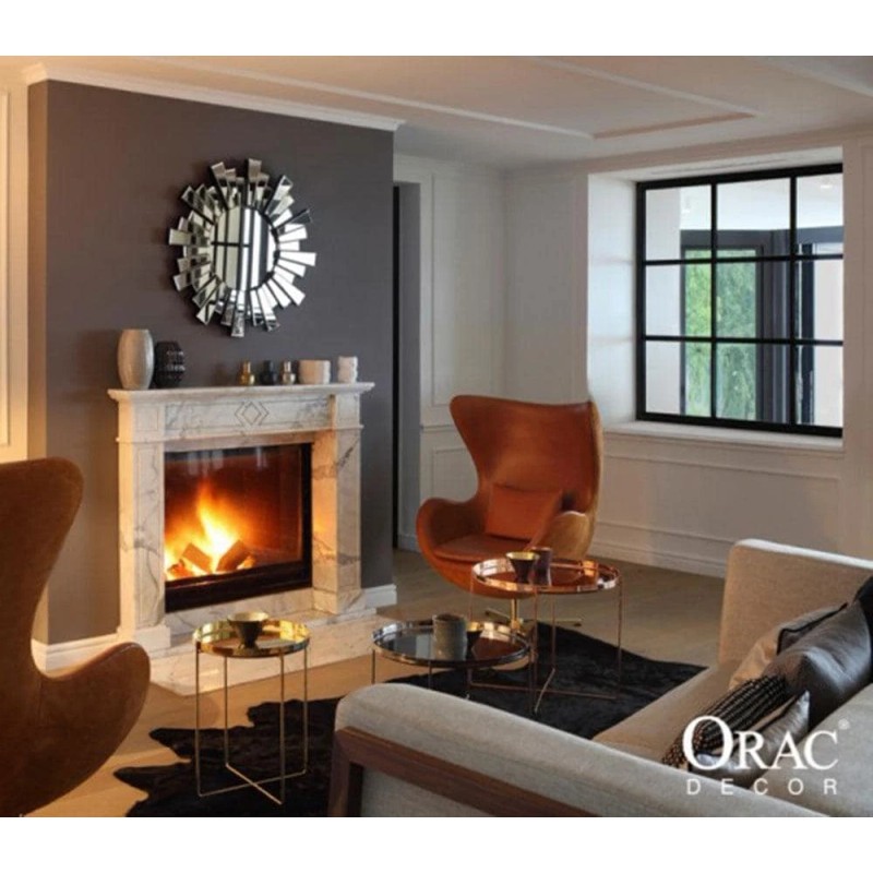 Orac Decor CX124 1-7/8" x 1-7/8" x 78-3/4" Plain Polystyrene